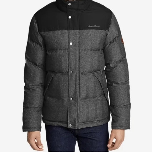 Eddie Bauer Jackets & Coats Eddie Bauer Jacket Black Grey Puffer Poshmark